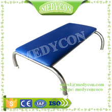 PU cover hospital steep stool metal foot stool